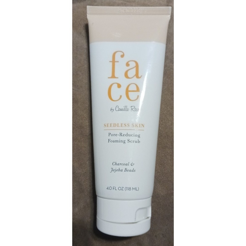 NEW Camille Rose Seedless Skin‎ Pore Reducing Exfoliating Foaming Scrub